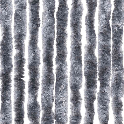 Insektsdraperi silver 56x185 cm chenille
