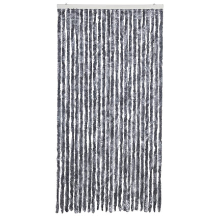 Insektsdraperi silver 100x220 cm chenille