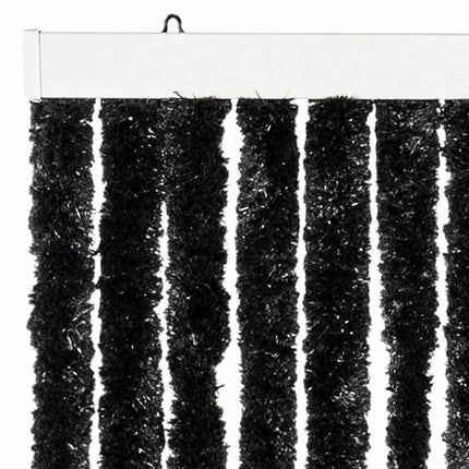 Insektsdraperi antracit 56x185 cm chenille