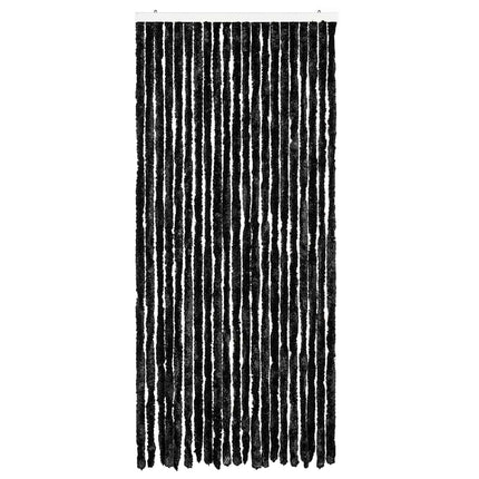 Insektsdraperi antracit 90x220 cm chenille
