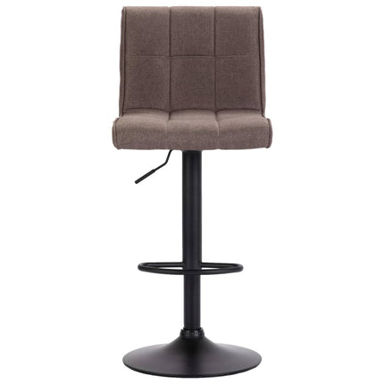 Barstolar 2 st taupe tyg