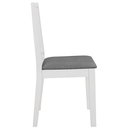 Matgrupp 3 delar MDF vit