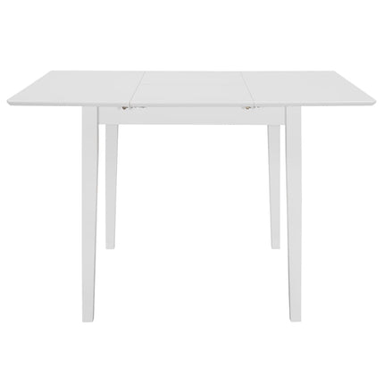 Matgrupp 5 delar MDF vit