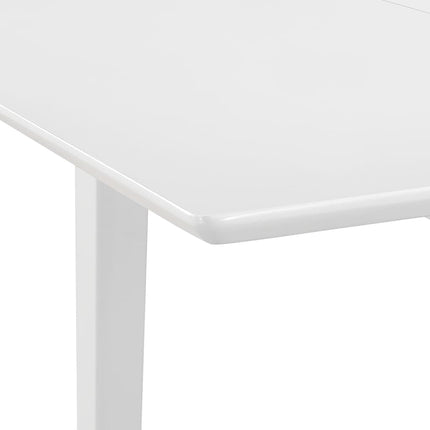 Matgrupp 5 delar MDF vit
