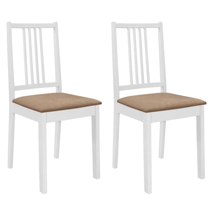 Matgrupp 3 delar MDF vit