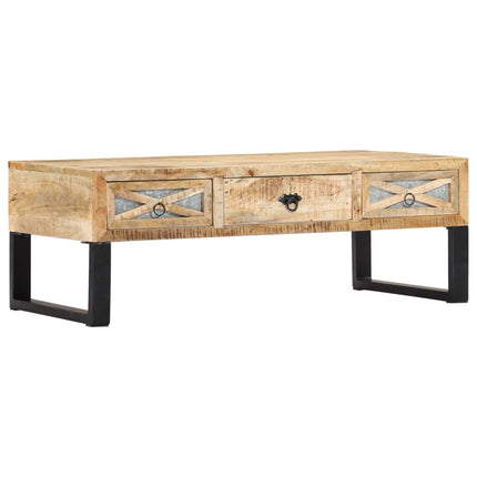 Soffbord 110x50x38 cm massivt mangoträ