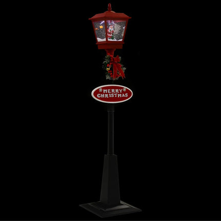 Gatlykta med jultomte 180 cm LED