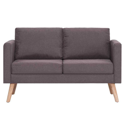 Soffgrupp 2 delar tyg taupe