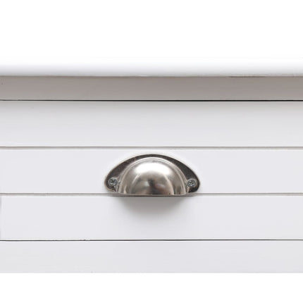 Skrivbord vit 110x45x76 cm trä