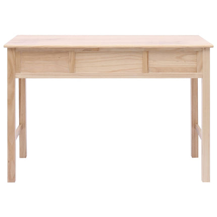 Skrivbord natur 110x45x76 cm trä