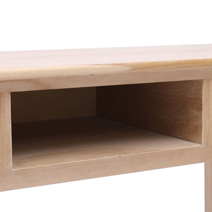 Skrivbord natur 110x45x76 cm trä