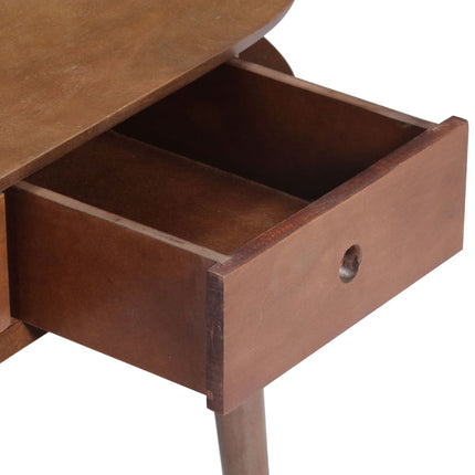 Soffbord 100x50x46 cm massivt akaciaträ