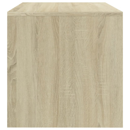 Tv-bänk sonoma-ek 100x40x40 cm konstruerat trä