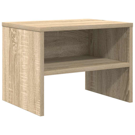 Sängbord sonoma ek 40x30x30 cm konstruerat trä