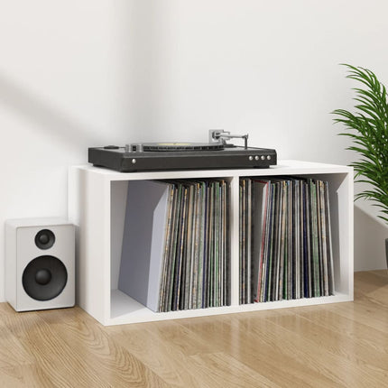Vinylhylla vit 71x34x36 cm konstruerat trä