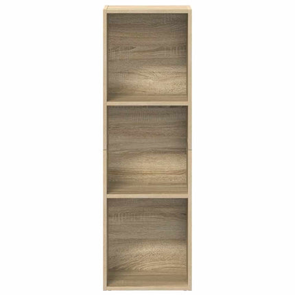 Bokhylla/tv-bänk sonoma-ek 36x30x114 cm konstruerat trä