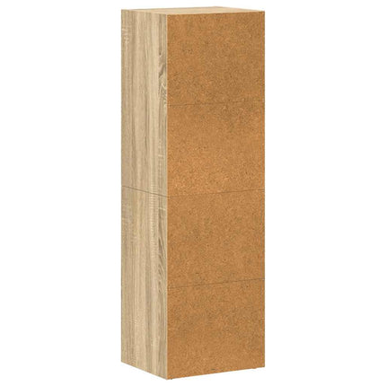 Bokhylla/tv-bänk sonoma-ek 36x30x114 cm konstruerat trä