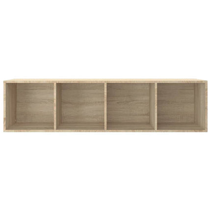 Bokhylla/tv-bänk sonoma-ek 36x30x143 cm konstruerat trä