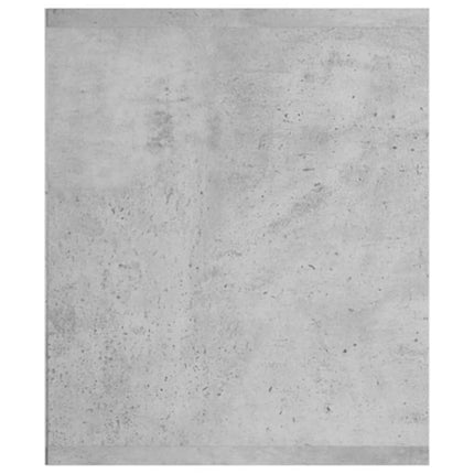 Bokhylla/tv-bänk betonggrå 36x30x143 cm konstruerat trä