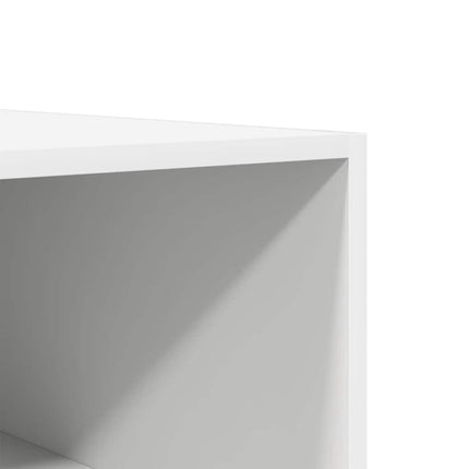 Garderob vit 50x50x200 cm konstruerat trä