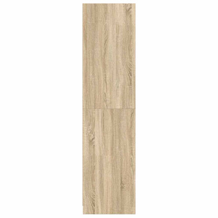 Garderob sonoma-ek 50x50x200 cm konstruerat trä