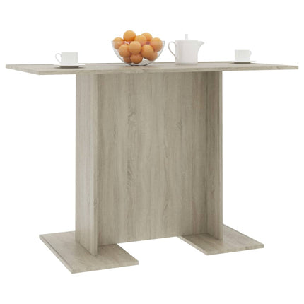 Matbord sonoma-ek 110x60x75 cm konstruerat trä