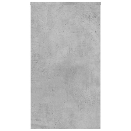 Skrivbord betonggrå 90x40x72 cm konstruerat trä