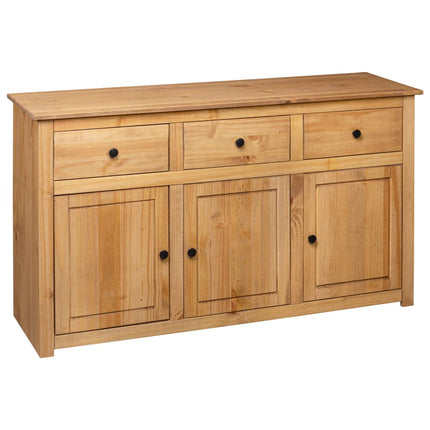 Skänk 135x40x80 cm massiv furu panama