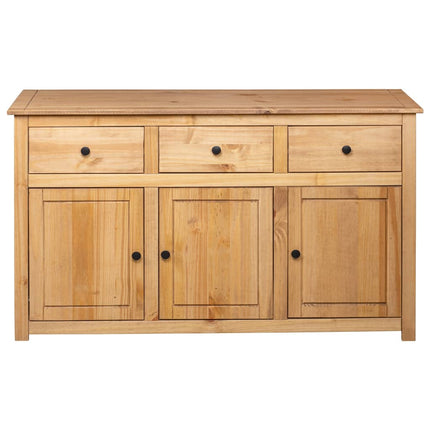 Skänk 135x40x80 cm massiv furu panama