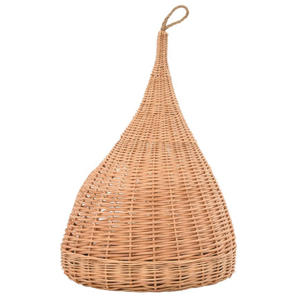 Kattkoja med dyna 40x60 cm naturlig pil tipi