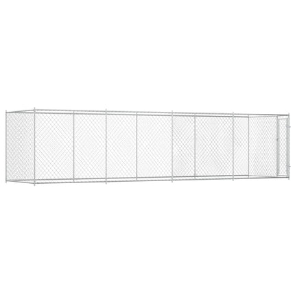 Hundkennel för utomhusbruk 760x192x185 cm