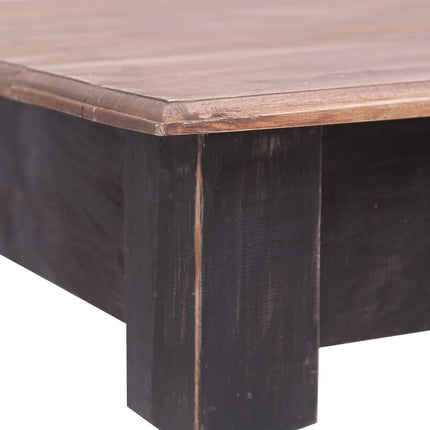 Skrivbord med 3 lådor 117x57x75 cm massiv mahogny