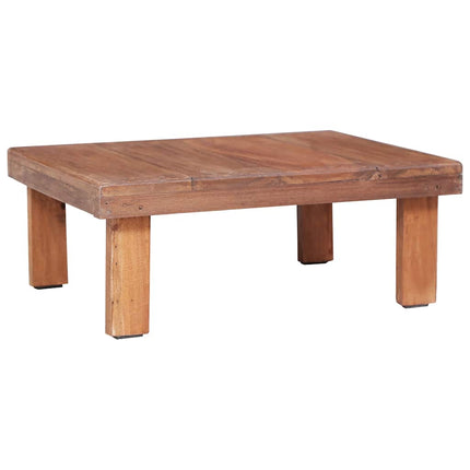 Soffbord 60x45x23 cm massivt mahognyträ