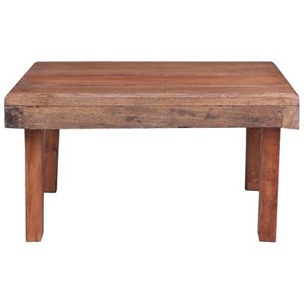 Soffbord 60x45x23 cm massivt mahognyträ