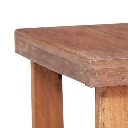Soffbord 60x45x23 cm massivt mahognyträ