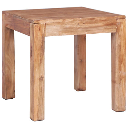 Soffbord 53x50x50 cm massivt mahognyträ