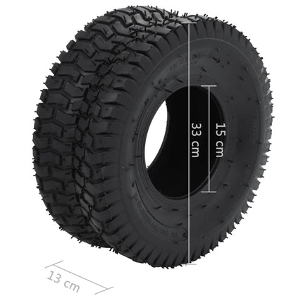 Däck till skottkärra 2 st 15x6.00-6 4PR gummi