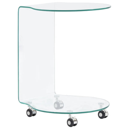 Soffbord 45x40x58 cm härdat glas