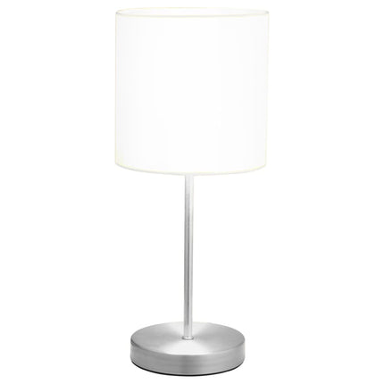 Bordslampor 2 st touch-knapp vit E14