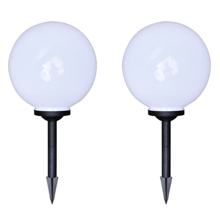 Utomhuslampor 4 st LED 30 cm med markspett