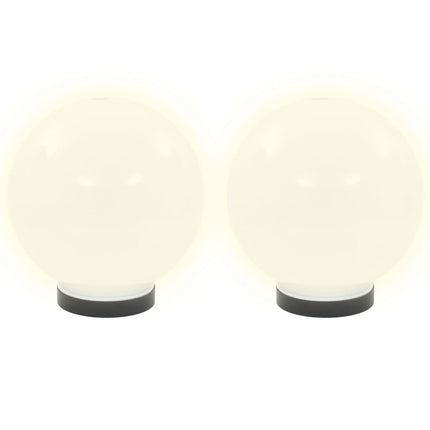Globlampor 4 st LED sfäriska 20 cm PMMA
