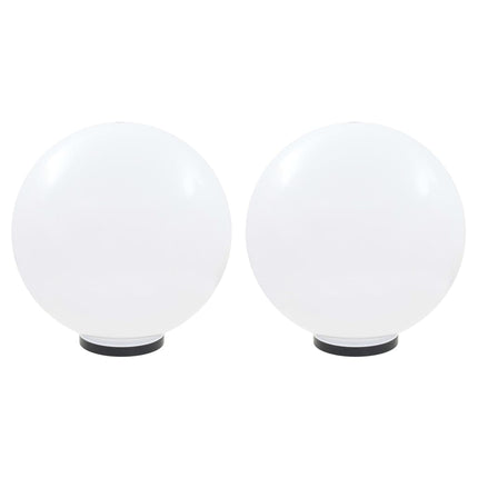 Globlampor 2 st LED sfäriska 50 cm PMMA
