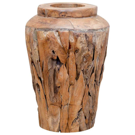 Dekorativ vas 40x60 cm massiv teak