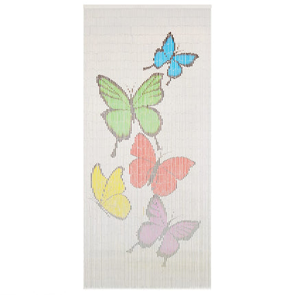 Dörrdraperi i bambu 90x200 cm