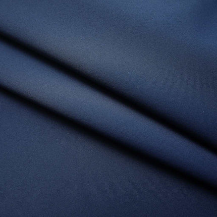 Mörkläggningsgardiner med krokar 2 st blå 140x175 cm
