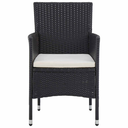 Möbelset 5 pcs Svart