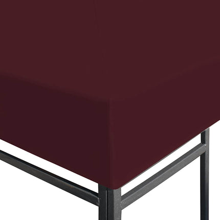 Paviljongtak 310 g/m² 3x3 m vinröd