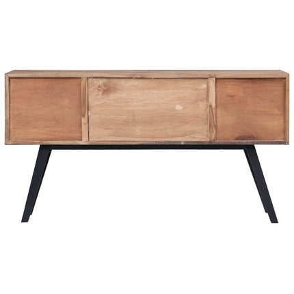 Sidoskåp 110x30x75 cm massiv teak