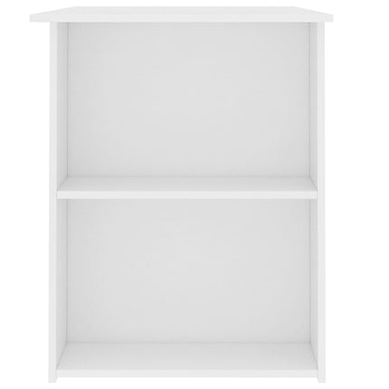 Skrivbord vit 110x60x73 cm konstruerat trä