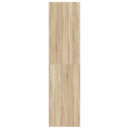 Garderob sonoma-ek 100x50x200 cm konstruerat trä